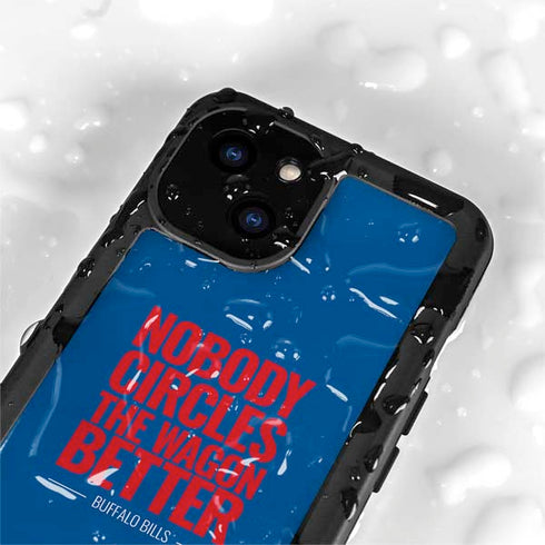 NFL Buffalo Bills Team Motto iPhone 15 Waterproof Case